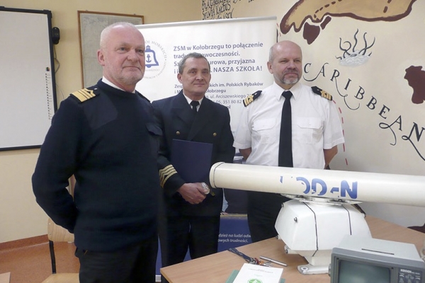 Nowy sprzęt dla uczniów szkoły morskiej w Kołobrzegu